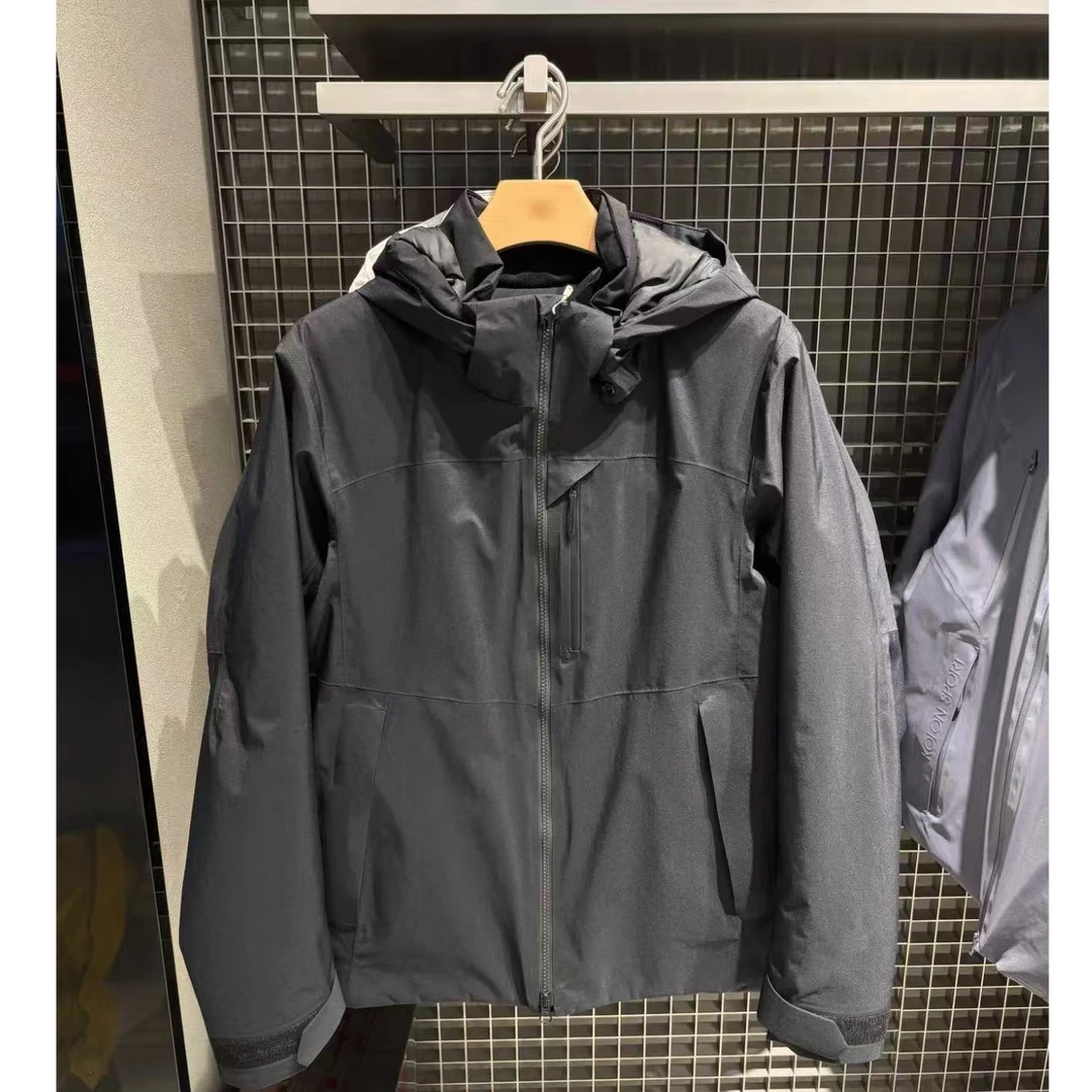 KR01 直播间 同款连帽外套 [黑]12/30