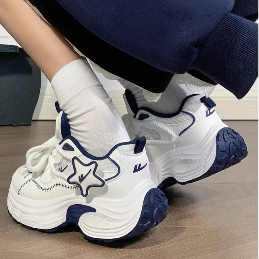 回力老爹鞋加绒女鞋2025新款爆款时尚气质女士运动鞋上班鞋子