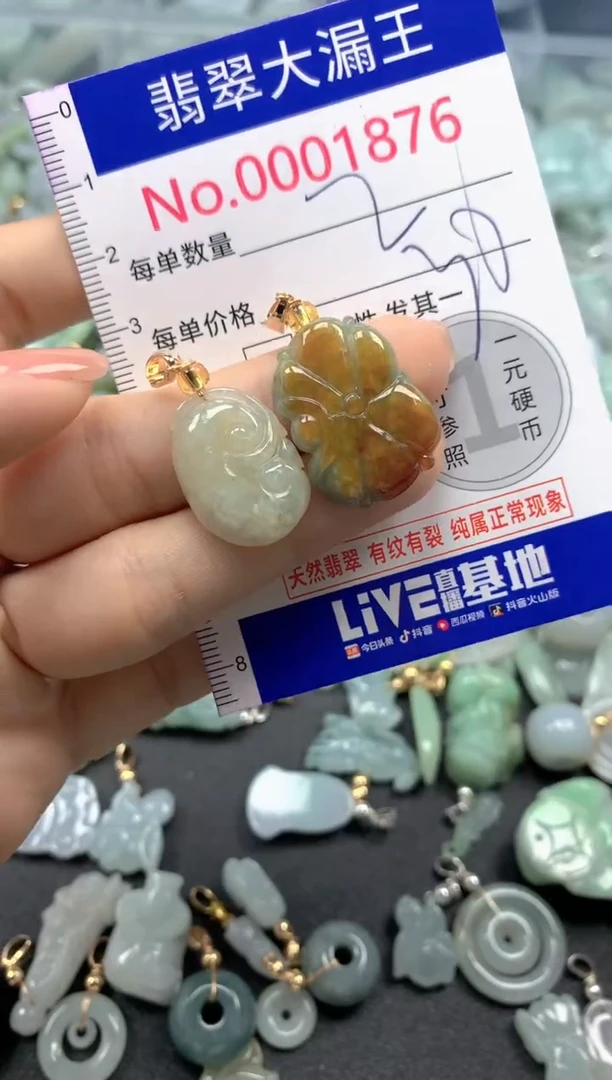 颈饰未镶嵌翡翠1876
