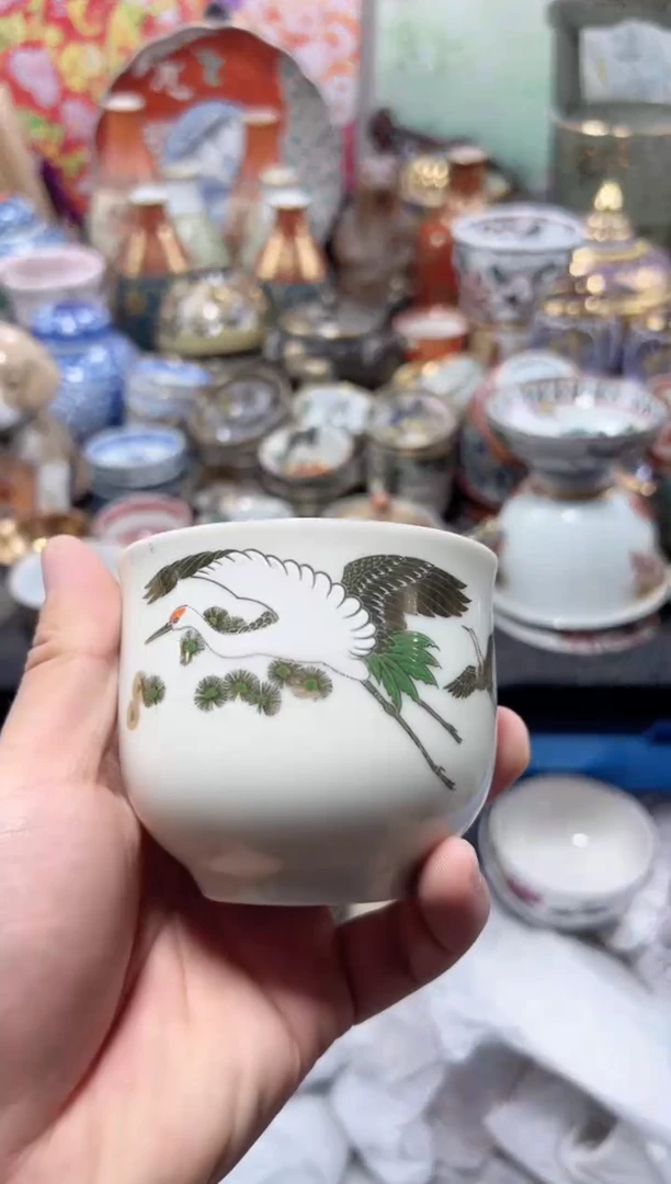 瓷片夏目海外回流瓷器中古品。