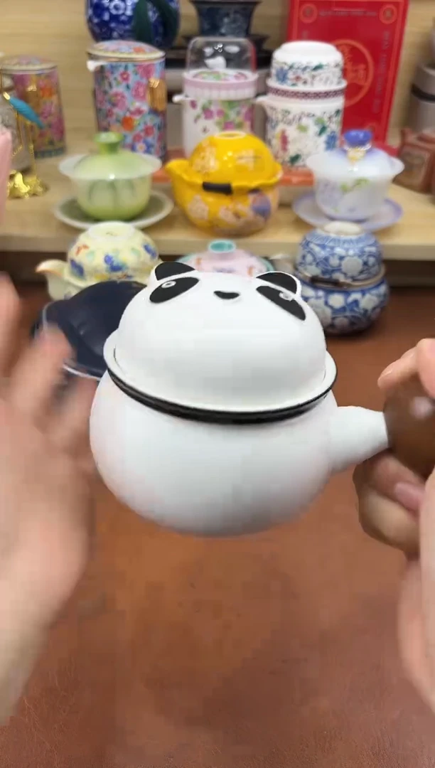 陶陶瓷茶具摆件旅行套组