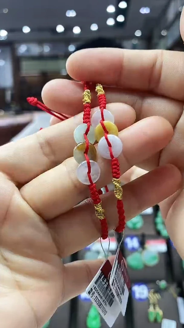 未镶嵌手绳翡翠手绳多样性发一件