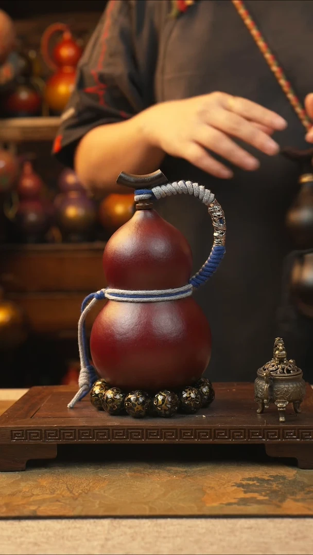107大漆一物一拍记葫堂出品【不带手串】
