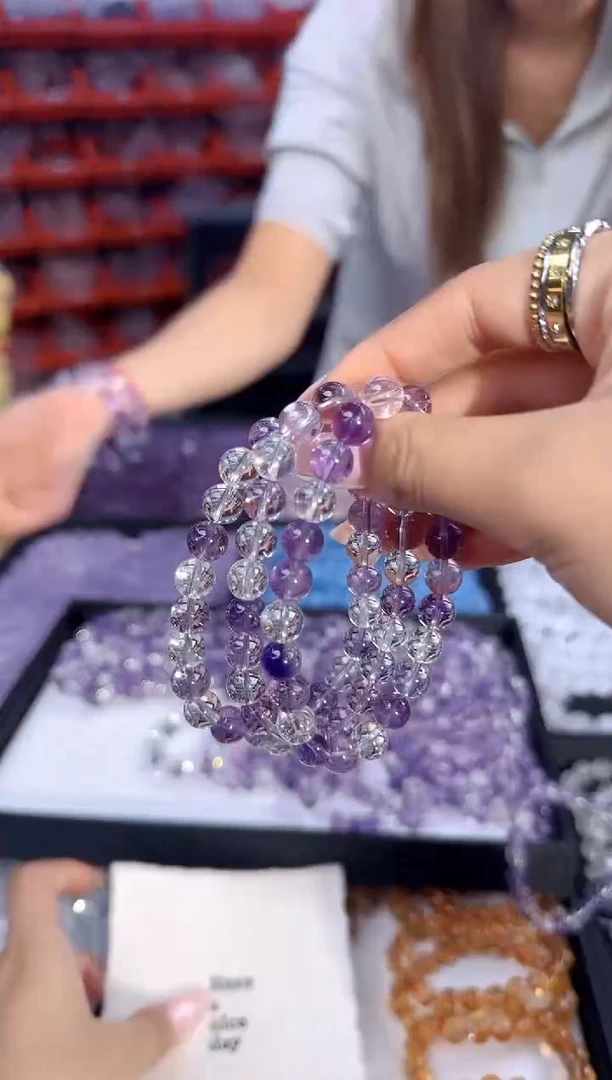 水晶手串未镶嵌056/多样性发其一/卡8