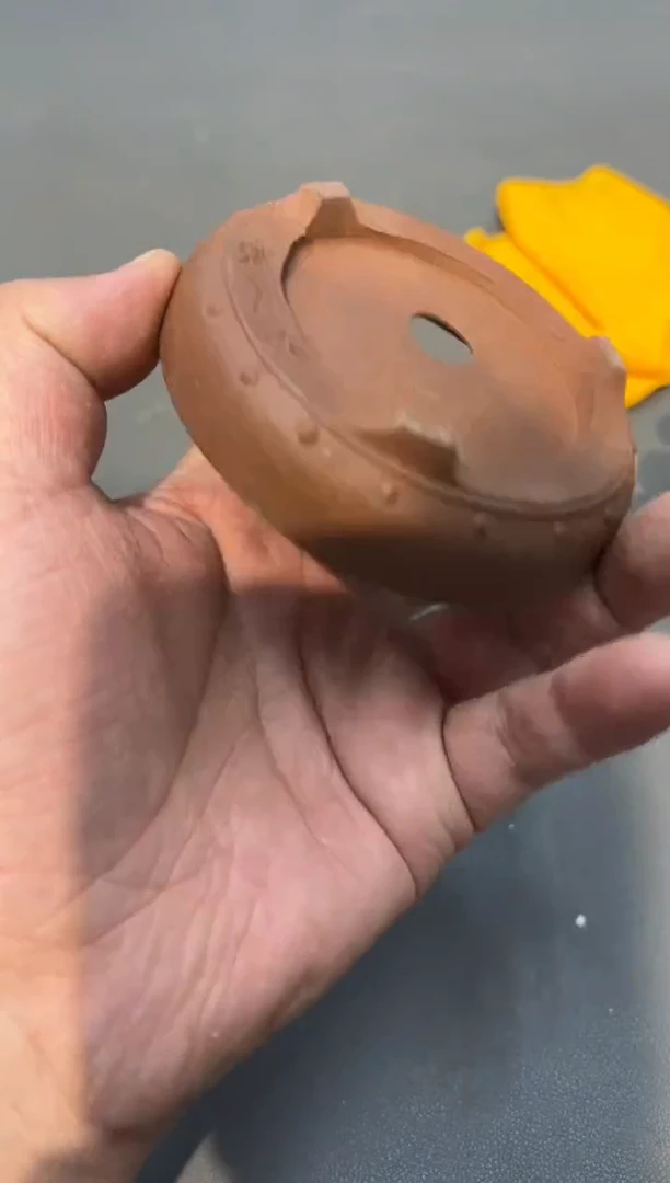 紫砂g****d工艺品小四孤品收藏