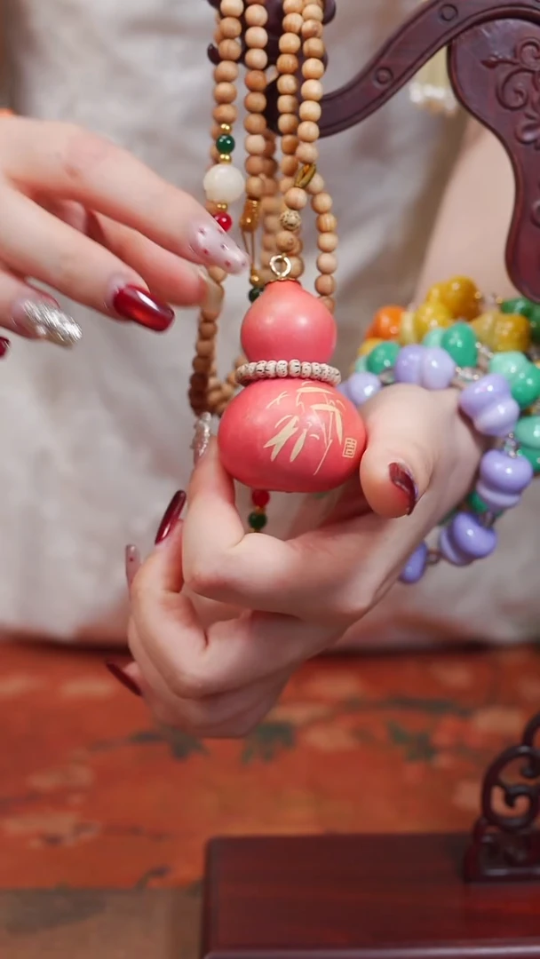 255漆艺工艺小葫芦168