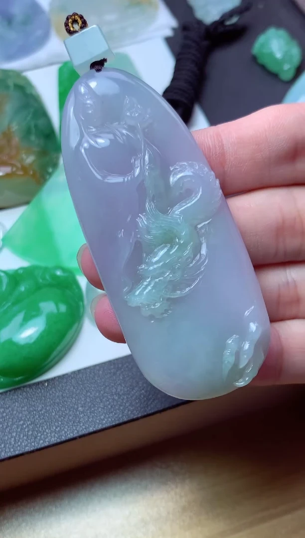 翡翠未镶嵌颈饰天然翡翠