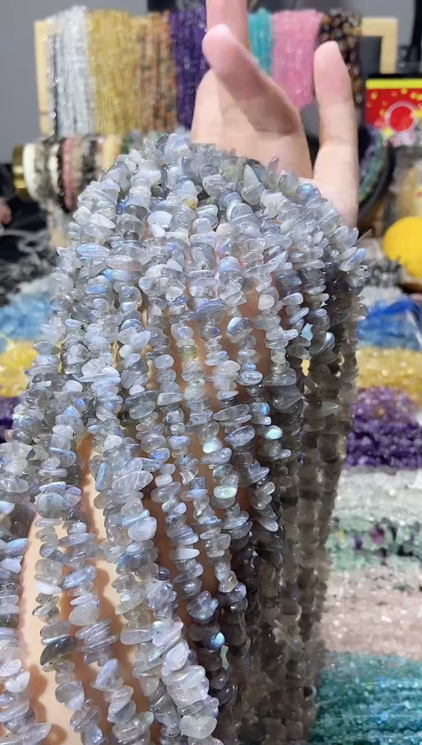 未镶嵌珠宝半成品水晶灰月光