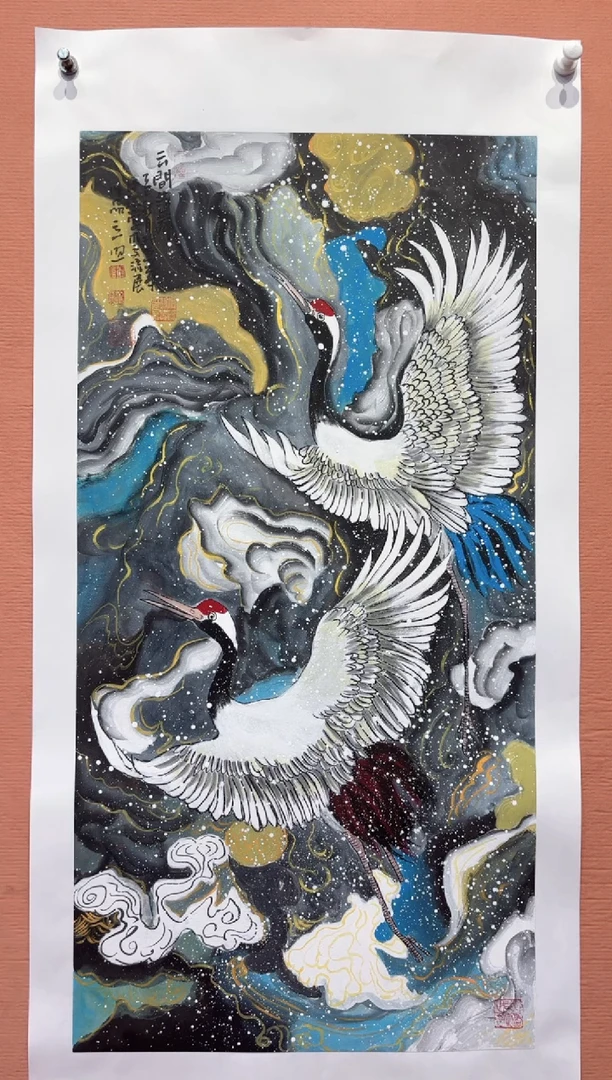 国画师立照老师国画作品