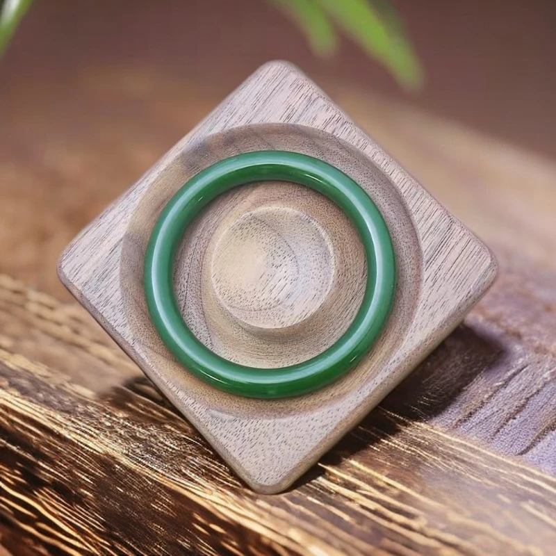 【恩上珠宝】菠菜绿圆条