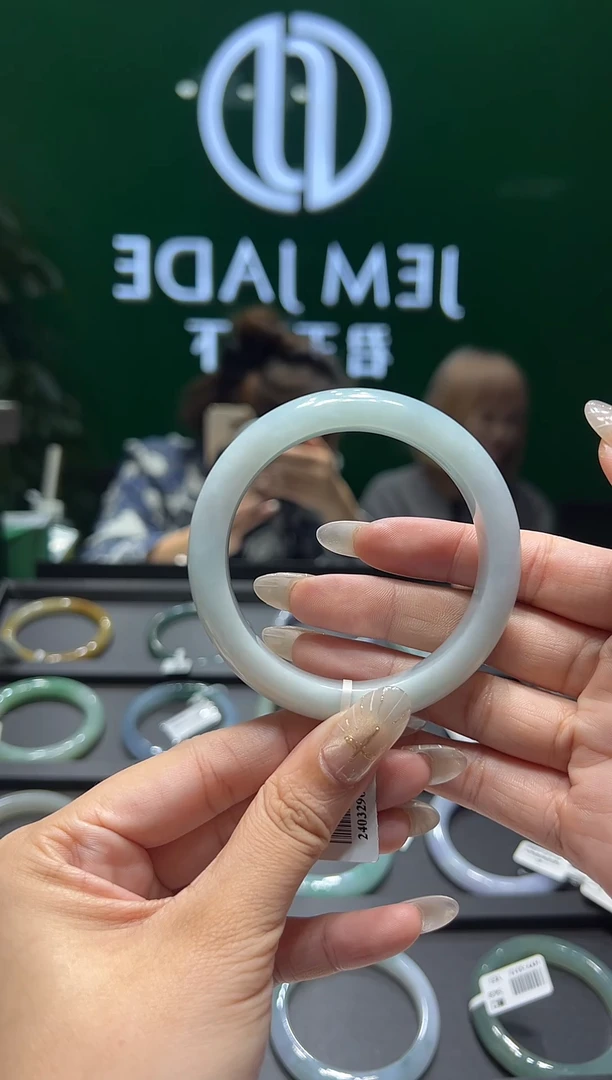 未镶嵌手镯翡翠天然缅甸A货翡翠手镯15