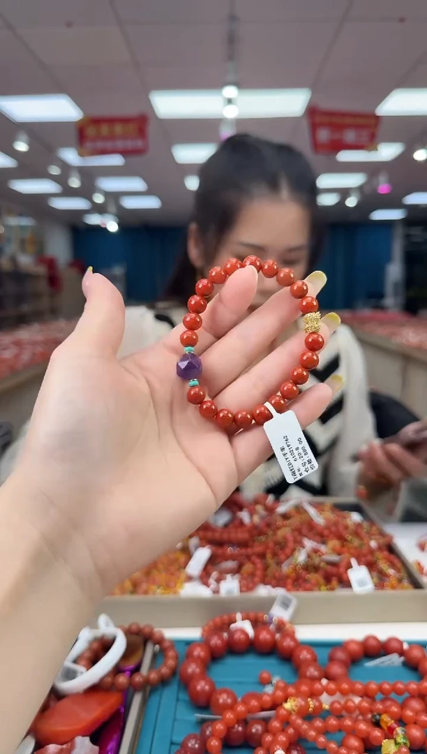 南红玛瑙珠串未镶嵌多样发其一/