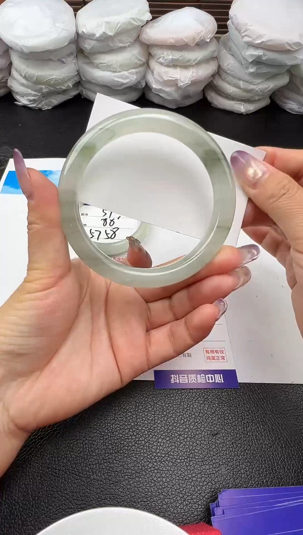 未镶嵌手镯石英质玉圈口61 62