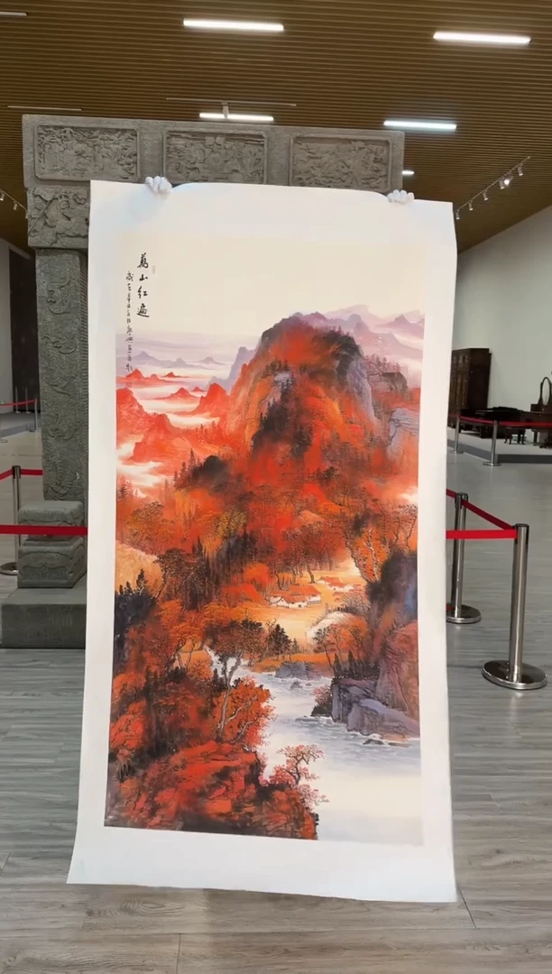 国画75赵隆轩美术馆李庆兴老师作品