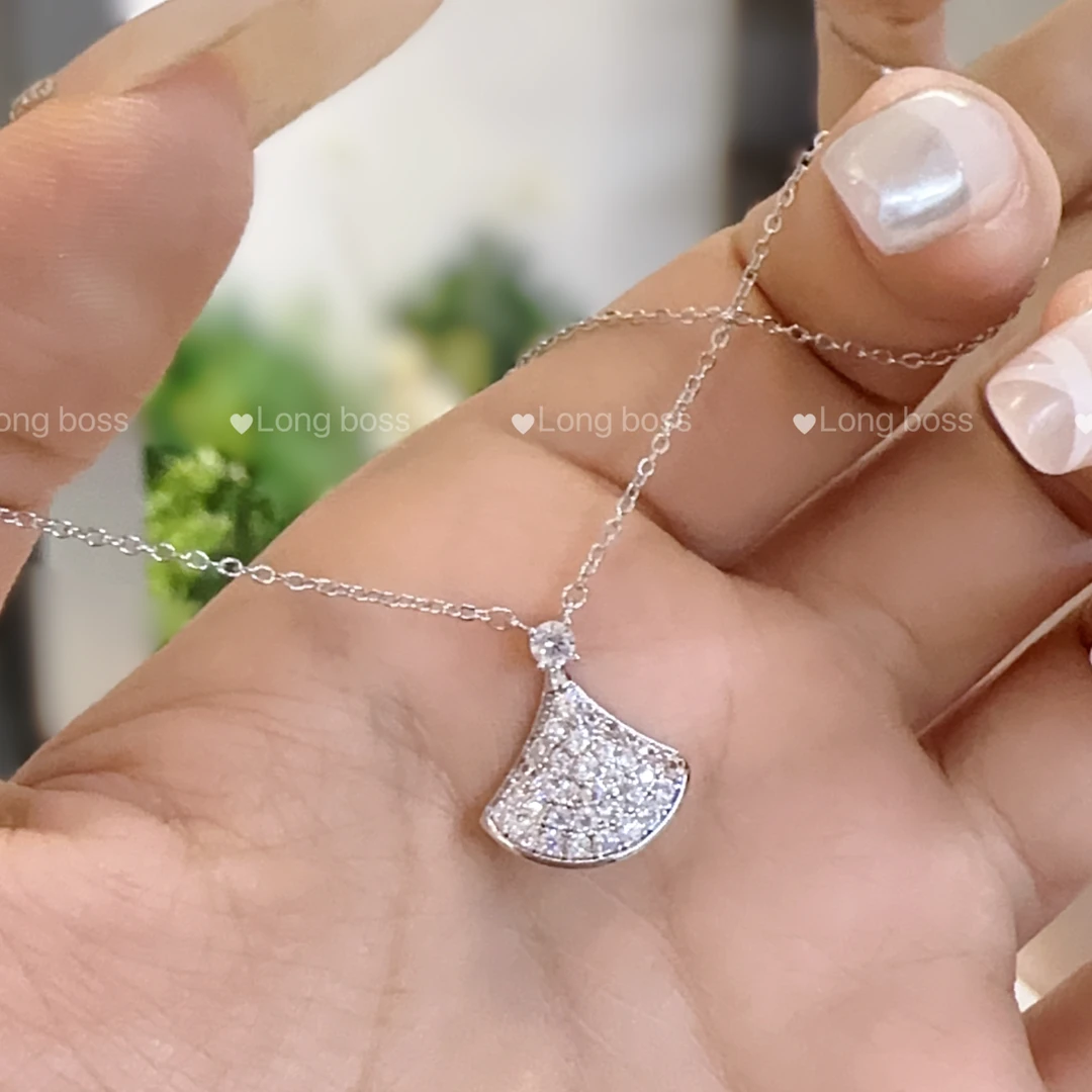 合金项链 银色小裙子项链轻奢小众高级感锁骨链饰品XL 052