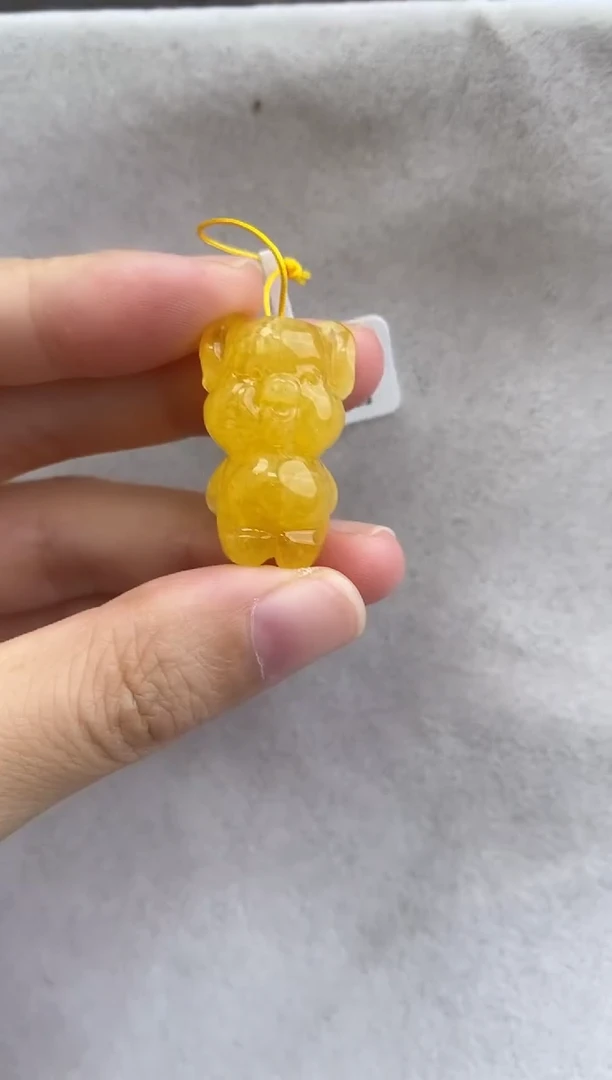 裸石琥珀未镶嵌10926045-吊坠