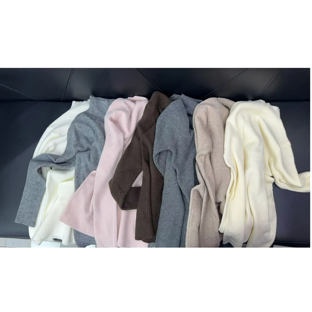 针织半高领基础打底8颜色