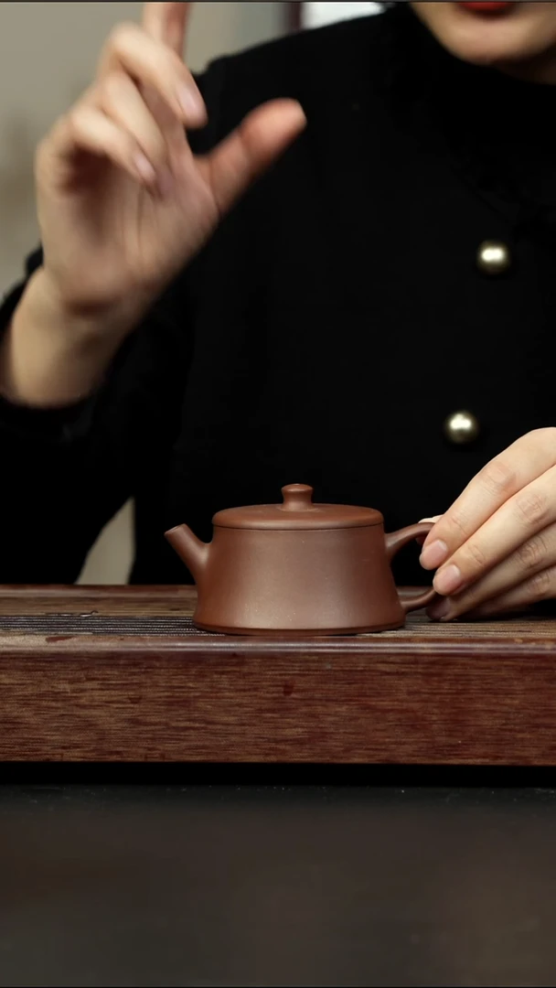 茶壶紫砂底槽清 云柱