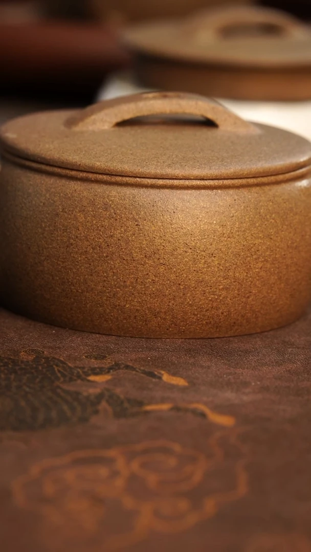 茶壶紫砂汉瓦 红降 青色