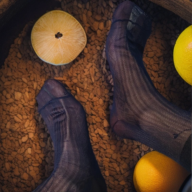 【无界国潮】丝袜商务丝袜中筒丝袜老式锦纶丝袜日式丝袜（拍一发③）