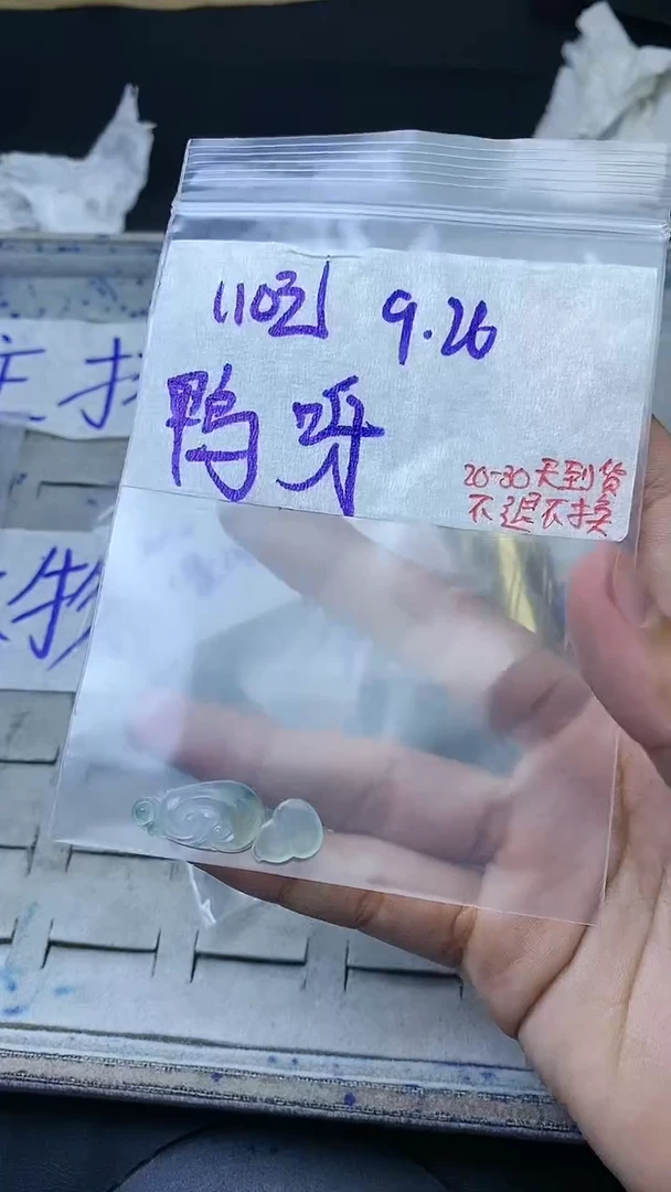 未镶嵌定制翡翠鸭**!毛货抛光拍一发一