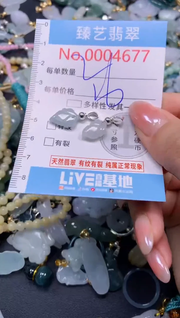颈饰未镶嵌翡翠4677