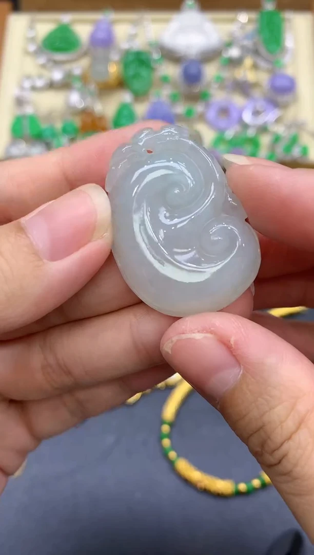 颈饰未镶嵌翡翠48-中国好珍宝