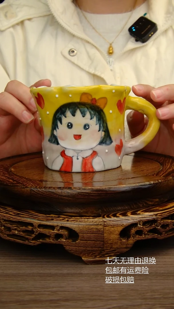 【闪购商品】杯子杯子纯手工手绘景德镇