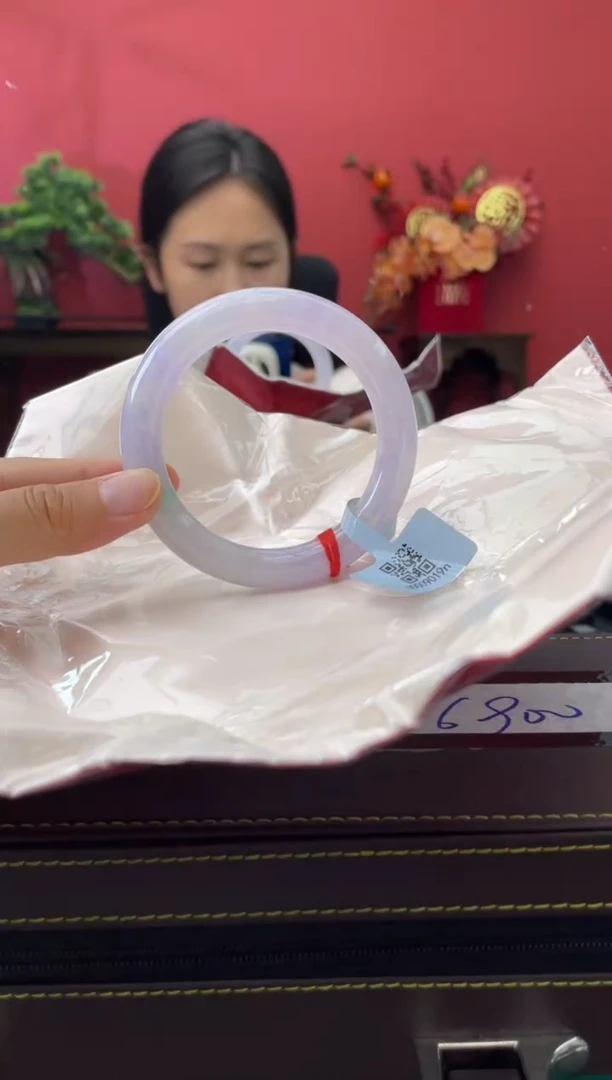 未镶嵌手镯翡翠5            圈口 54-56