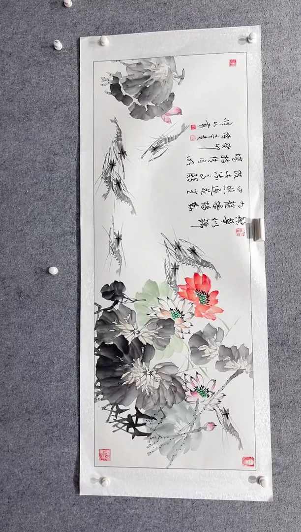 国画直播间张老师的作品