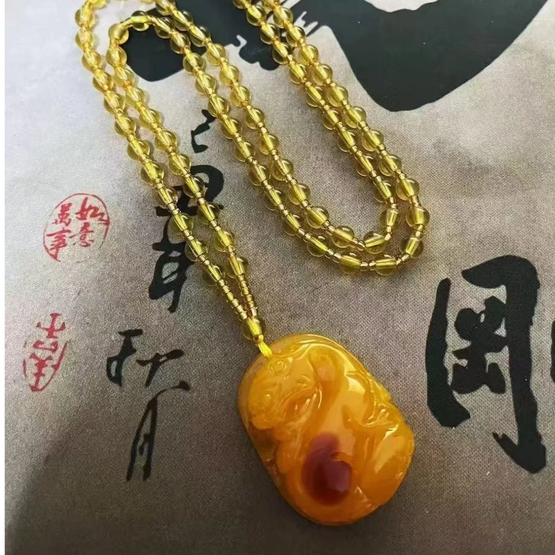 SC-448 黄色貔貅吊坠