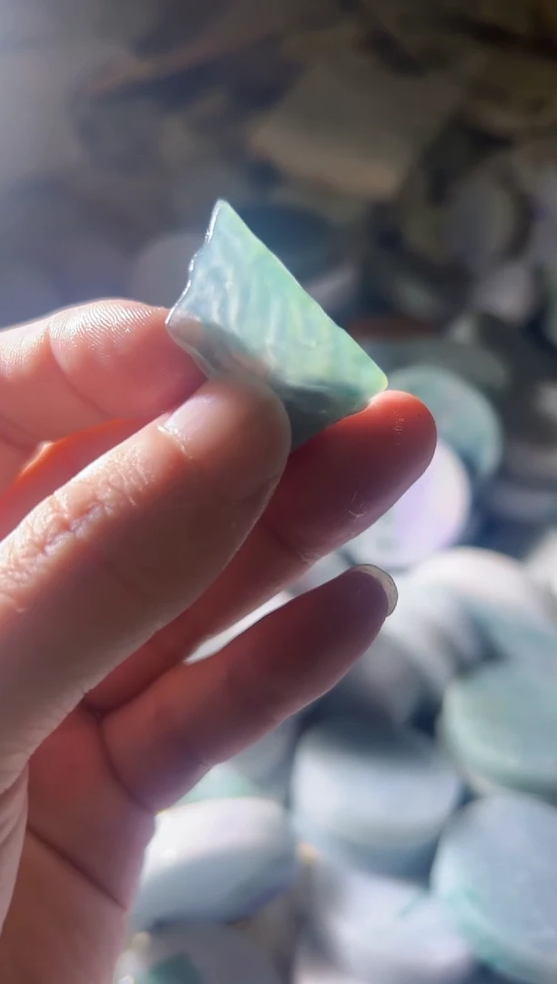 【闪购商品】翡翠颈饰未镶嵌缅甸翡翠A货小福建41