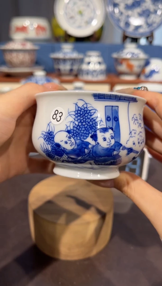 杯83童子人物单杯zj202发发