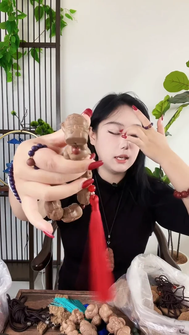 泥塑【龙涎招财猫手持】古法合香