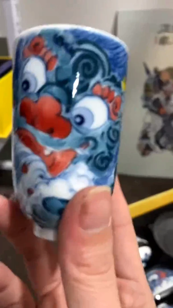 貔貅闻香杯景德镇昨明陶瓷