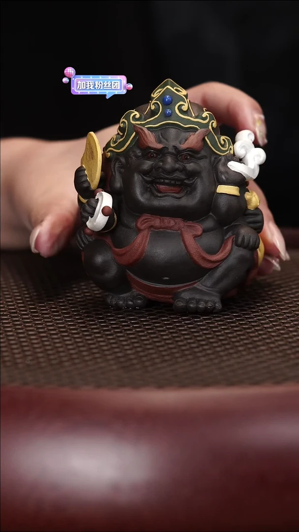 茶壶紫砂4-64GSB大黑天财神