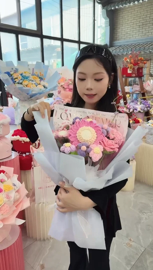 非遗手工定制花束，孤品清仓！！