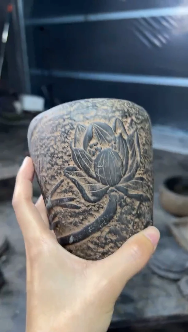 陶土【火山泥】一叶荷