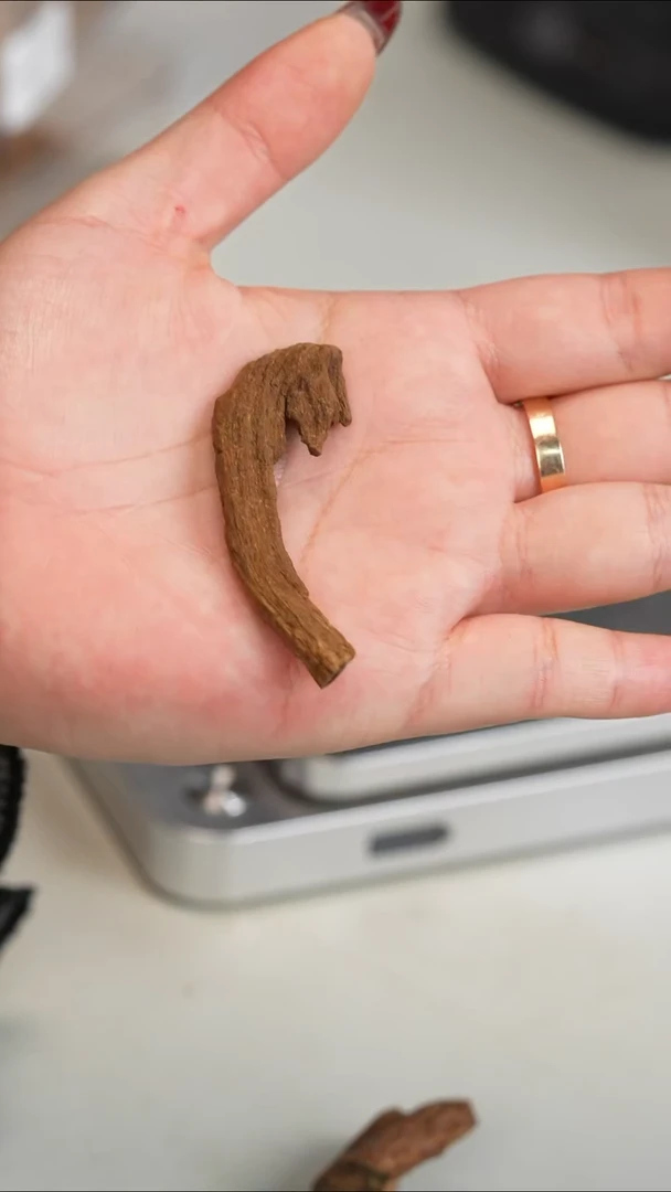 沉香沉香碎屑富森红土沉水料2.8克