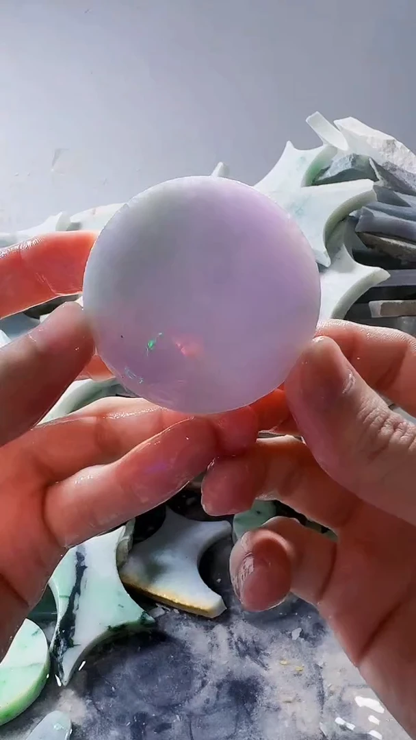 裸石翡翠缅甸翡翠A货文3425