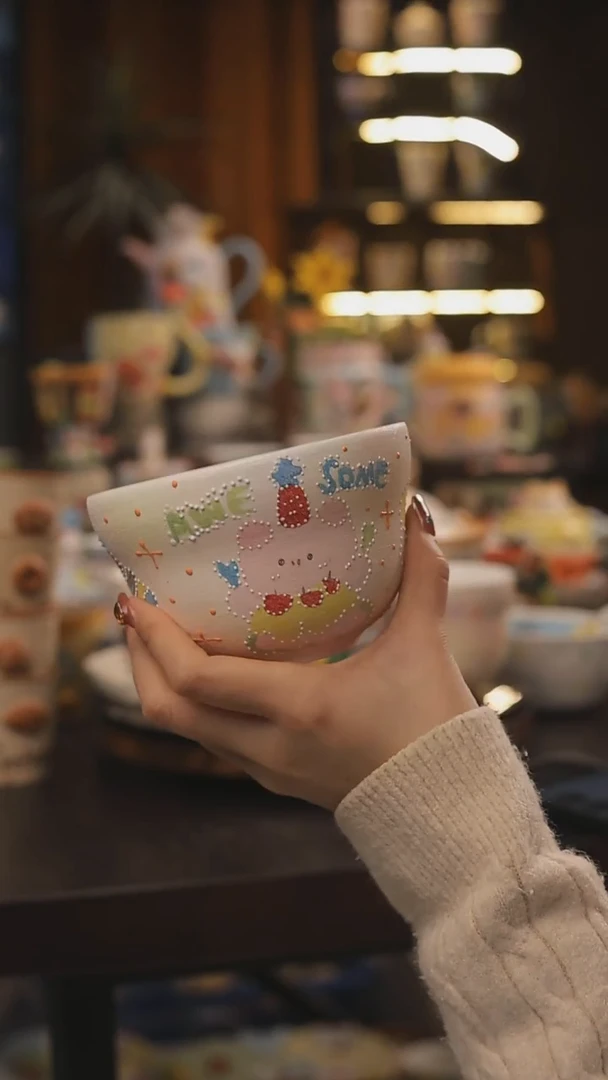 景德镇釉下彩绘设计师款式陶瓷