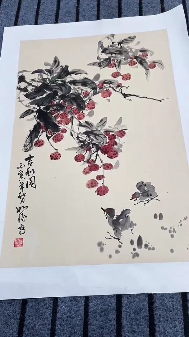精品国画花鸟作品
