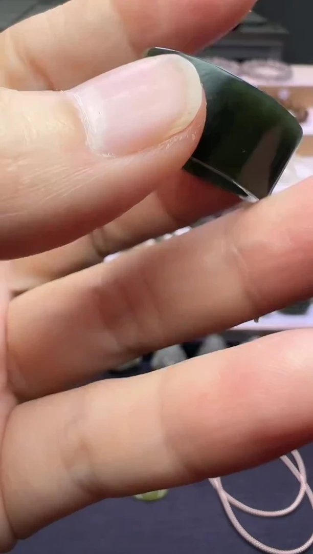 颈饰未镶嵌和田玉51号链接20圈口有包容