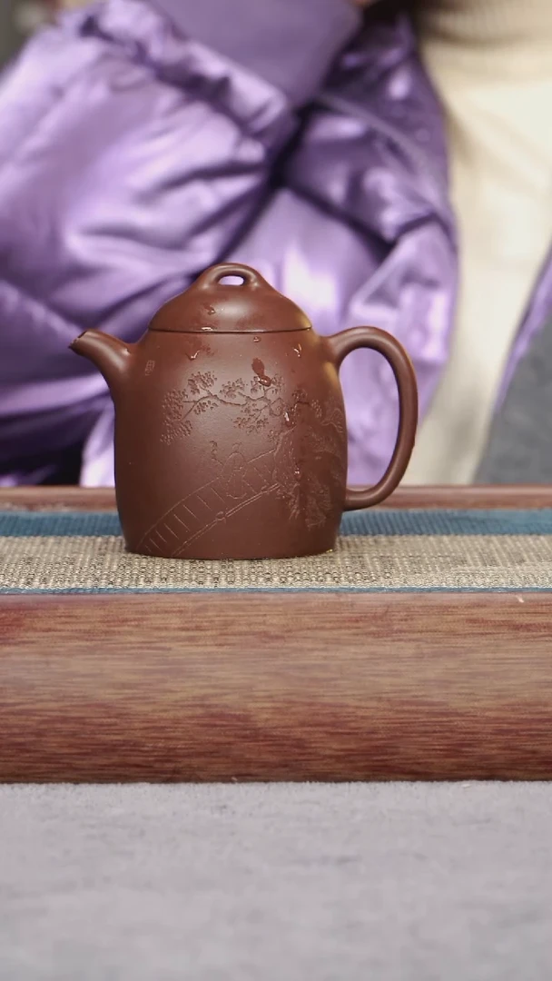 【闪购商品】紫砂茶壶底槽青 秦权