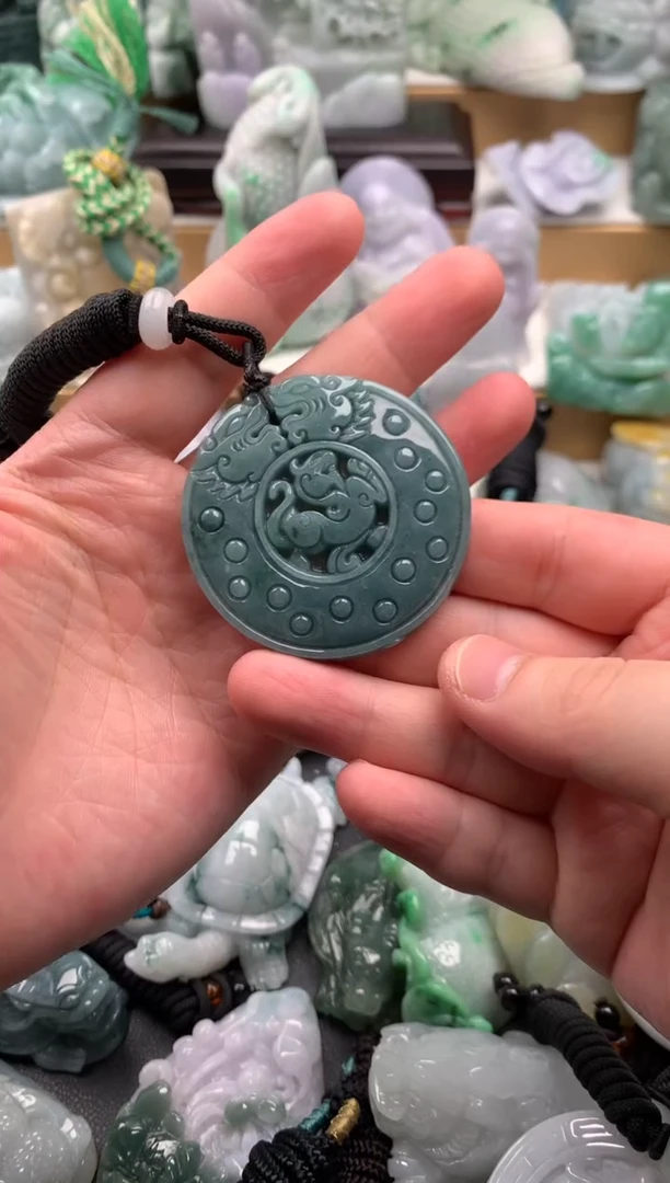 吊坠(不含链)未镶嵌翡翠1