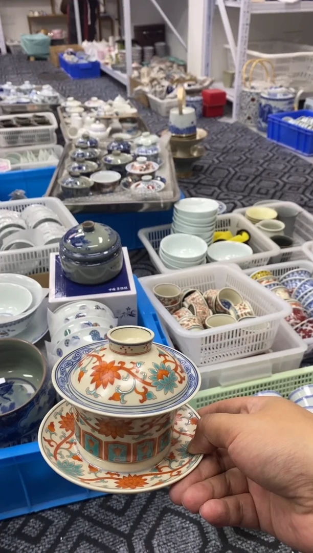 摆件陶景德陶瓷茶具容量约