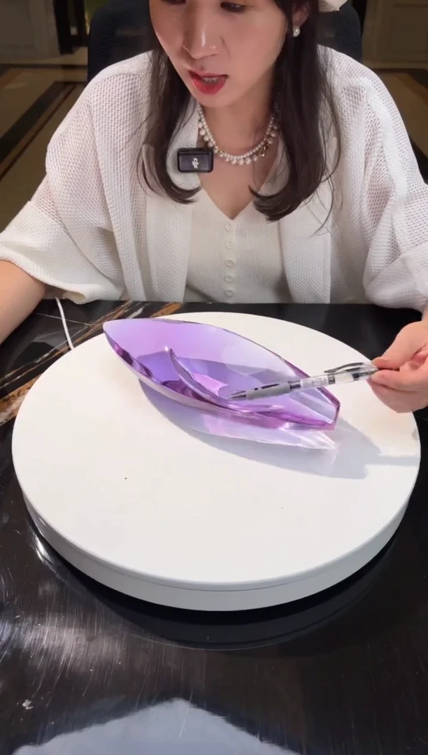 摆件AJ1111090紫罗兰艺术雪茄缸