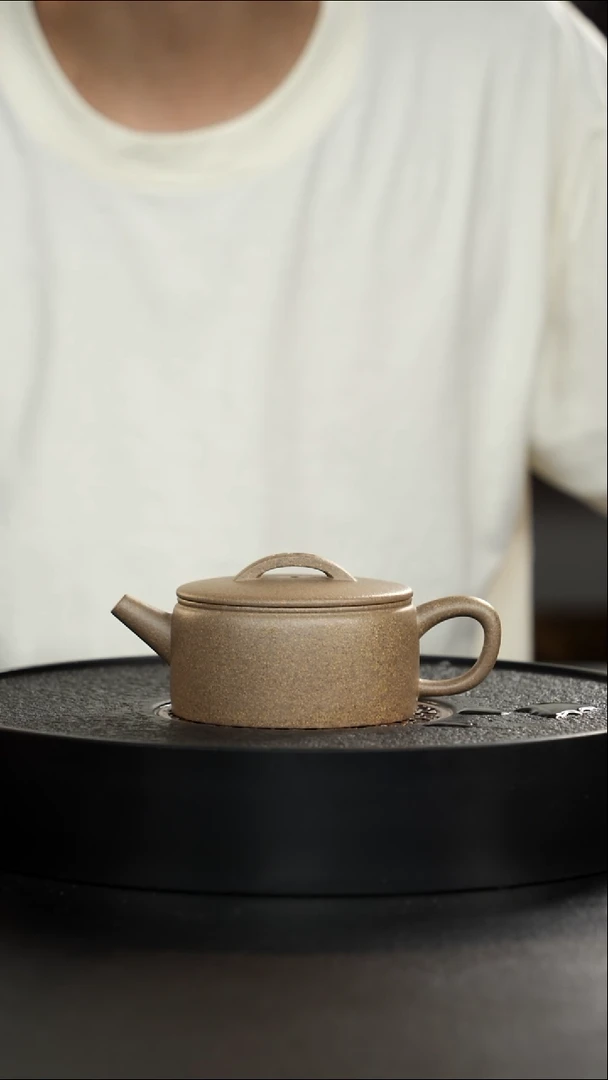 茶壶紫砂宝山共生满砂青段汉瓦大漏
