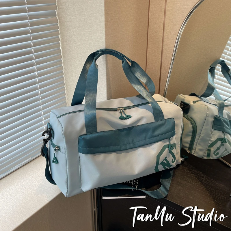 探屿旅行包女轻便手提大容量短途出门行李袋待产收纳包运动训练包