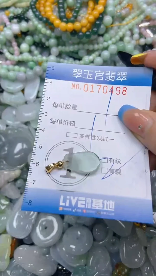 翡翠未镶嵌颈饰闪购0170498